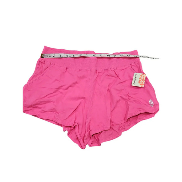 Free People Get Set Shorts Hot Pink Sz M - Picture 6 of 10